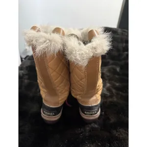 Women’s Tan Sorel Tofino Cate Snow Cold Weather Lace Up Waterproof Boots- 9.5 thumbnail 3