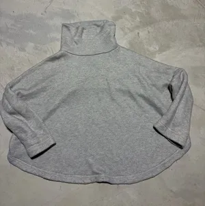 Free people free-est Light Gray Funnel Neck Sweatshirt medium thumbnail 1
