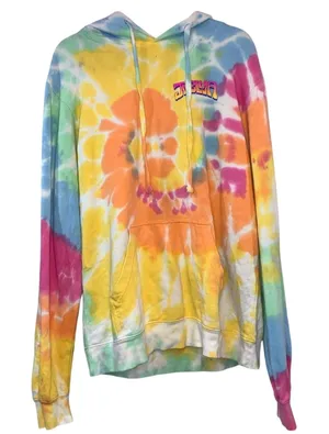 Jmblya‎ Tie Dye Hoodie with Smiley Face thumbnail 1
