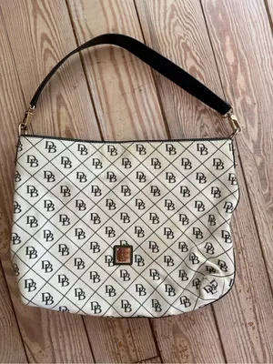 Dooney & Bourke Signature Hobo Bag thumbnail 1