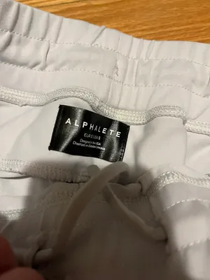 Alphalete Light Grey Joggers Size Small thumbnail 4