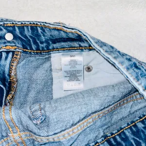115 | Aeropostale Americana Hand Painted Cutoff‎ Denim Shorts Blue Womens 000 thumbnail 4