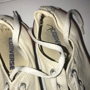 Converse Unisex Shoe in Cream M7 W9 thumbnail 4
