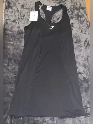 Gymshark Sport Dress in Black Size Medium New with tag thumbnail 10