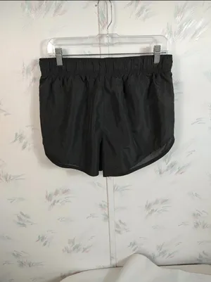 Athletic Works Black High Waisted Shorts L thumbnail 5