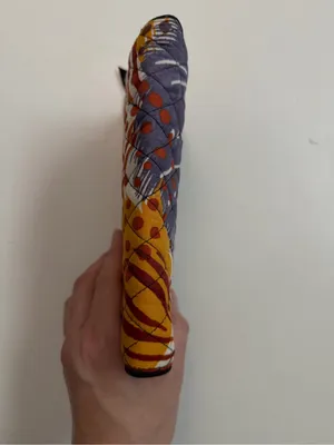 Vera Bradley Jewelry Case Roll Organizer Painted Feathers Print Pattern Abstract thumbnail 6