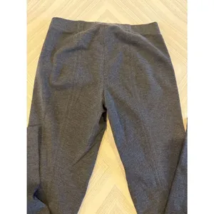 Vince Dark Gray Textured Pull-On Dressy Leggings NWT Size S/P 28.5” Inseam thumbnail 6