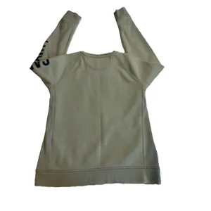 Carhartt Sweatshirt Womens XL Sage Green Relaxed Fit Embossed Arm Logo thumbnail 3