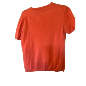 100% Cashmere Mockneck Peach Sweater No Size or‎ No Brand tag thumbnail 5
