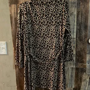 French affair Leopard Print Open Cardigan size large (ca17) thumbnail 4