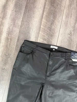 Abercrombie Black Leather Pants thumbnail 5