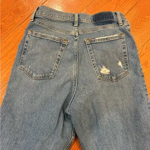 Abercrombie & Fitch Curve Love 90s Straight Ultra High Rise Jeans 29/8R thumbnail 5