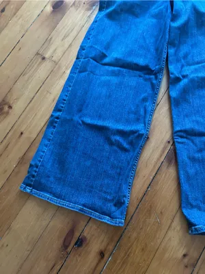 rag & bone Wide Leg Serena Crop Cropped Denim medium wash jeans 28 thumbnail 4