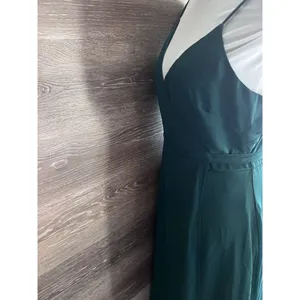 Birdy Grey Dress Formal Women Size Small Green Cindy Wrap Chiffon Prom Wedding thumbnail 11