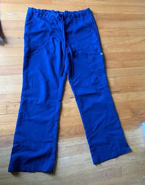 Greys Anatomy navy scrub bottoms XS thumbnail 1