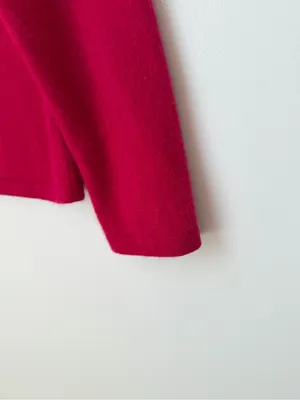Lands’ End Pink 100% Cashmere Sweater Size Large thumbnail 3