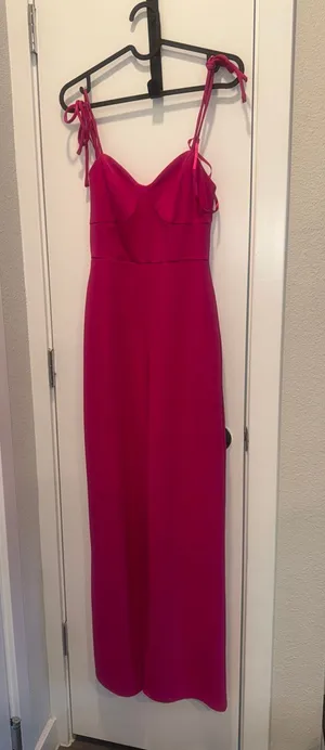 Pink Jumpsuit Size XS thumbnail 1