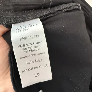 Frank & Eileen Black Sligo Classic Slim Leg Jeans Size 29 thumbnail 7