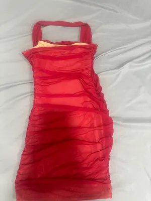 Oh Polly Mini Red Dress thumbnail 3