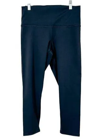 Double Zero Women's Activewear Stretch Yoga Leggings Black Large thumbnail 1