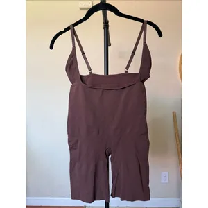 SKIMS shapewear bodysuit seamless sculpt open bust bodysuit cocoa NWOT size 2X thumbnail 8