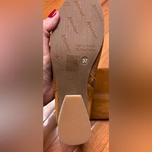 Antelope NO 7 Tan Suede Boots Size 37 US 6 New‎ Without Box thumbnail 5