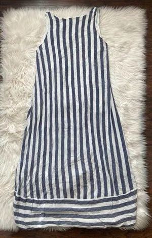 Striped High Low Maxi Dress thumbnail 6