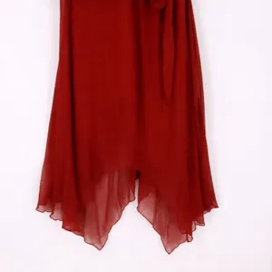 Jonathan Martin Vintage Y2K Silk Chiffon Dress Fairy Whimsigoth Size‎ 8 Deep Red Rhinestone Vamp thumbnail 13