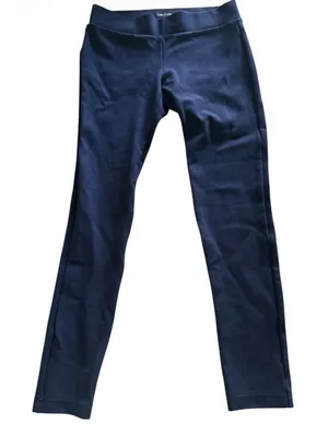 Lily Pulitzer Mid-Rise Skinny‎ Pull On Ankle Pants Women's Medium Navy Blue thumbnail 1