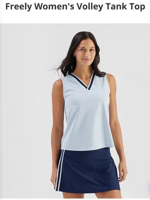 Freely Women's Volley Tank Top-Kentucky Blue Size-M thumbnail 5