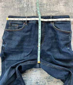 New Look Brooke Flare Leg Cut Off Hem Dark Wash Jeans Size 8 thumbnail 6