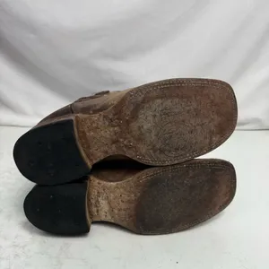 Robert Jr. Brown & Yellow Sunflower Cowgirl Cowboy Boots Size 10 thumbnail 7