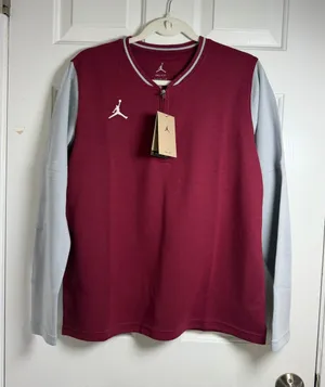 JORDAN WOMEN'S DF HALF ZIP COACHES TOP L thumbnail 1