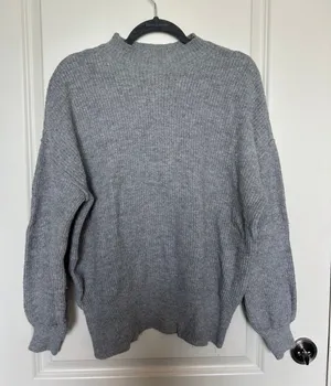 Gray Popsugar Sweater thumbnail 1
