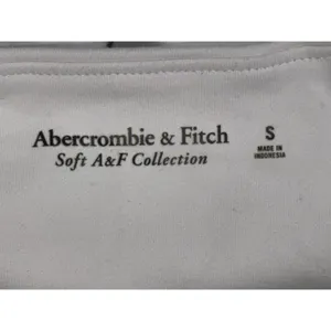 Abercrombie & Fitch Soft A&F White Crew Neck Long Sleeve Bodysuit Size Small S thumbnail 6