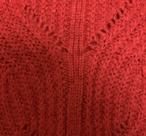 Madewell Sweater burnt orange woman size LARGE thumbnail 2