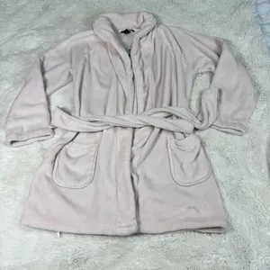 Victoria’s Secret Soft Pink Robe | Plush Cozy Robe | M/L thumbnail 1