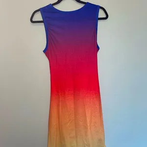 Amazon NWT-open back rainbow dress thumbnail 2