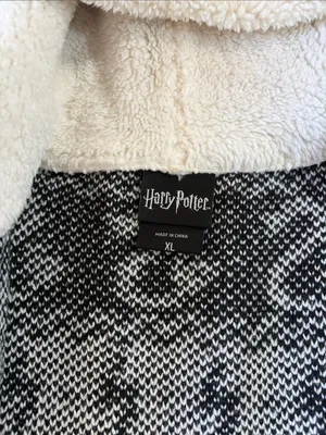 Harry Potter Fair Isle Open Cardigan Hooded Sweater thumbnail 10