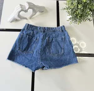Zara High-Waisted Asymmetric Denim Skort - Light Wash - Size XS thumbnail 2