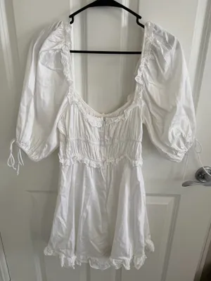 For Love & Lemons Mini Dress White thumbnail 4