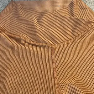 Aerie Offline Bike Shorts High Rise Real‎ Me Metallic Copper Ribbed Size small thumbnail 6