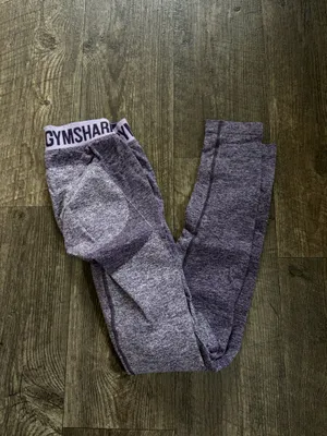 Purple Gymshark Flex Leggings thumbnail 4