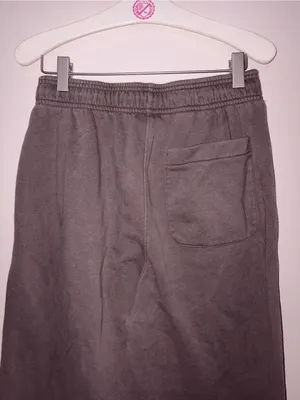 Champion  Charcoal Gray/brown Logo Sweatpants thumbnail 8