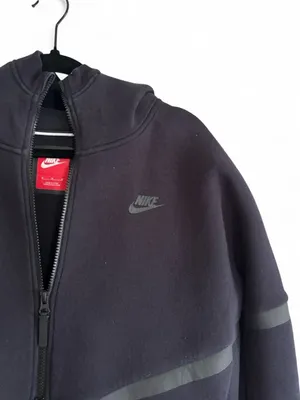 Nike Tech Fleece Longline Cocoon Full Zip Jacket Womens Black Coat Size Medium thumbnail 4