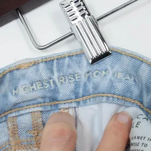 American Eagle Distressed Highest Rise Mom‎ Jeans Women's Size 00 Regular thumbnail 8