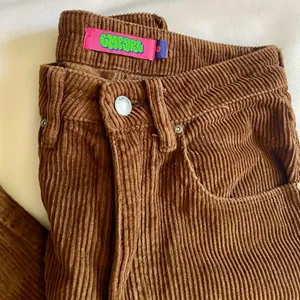 Empyre Women’s Corduroy Pants Brown Size 0 Y2K Skater Baggy Loose 24x30 thumbnail 3