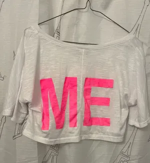 Cropped graphic tee White Size M thumbnail 1