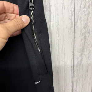 Womens Size L Nike Black Sweatpants Zipper Pocket CW5565 NWT thumbnail 5
