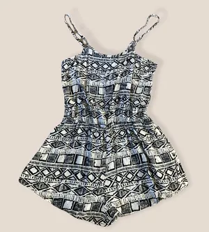 LA Hearts Aztec Romper thumbnail 1